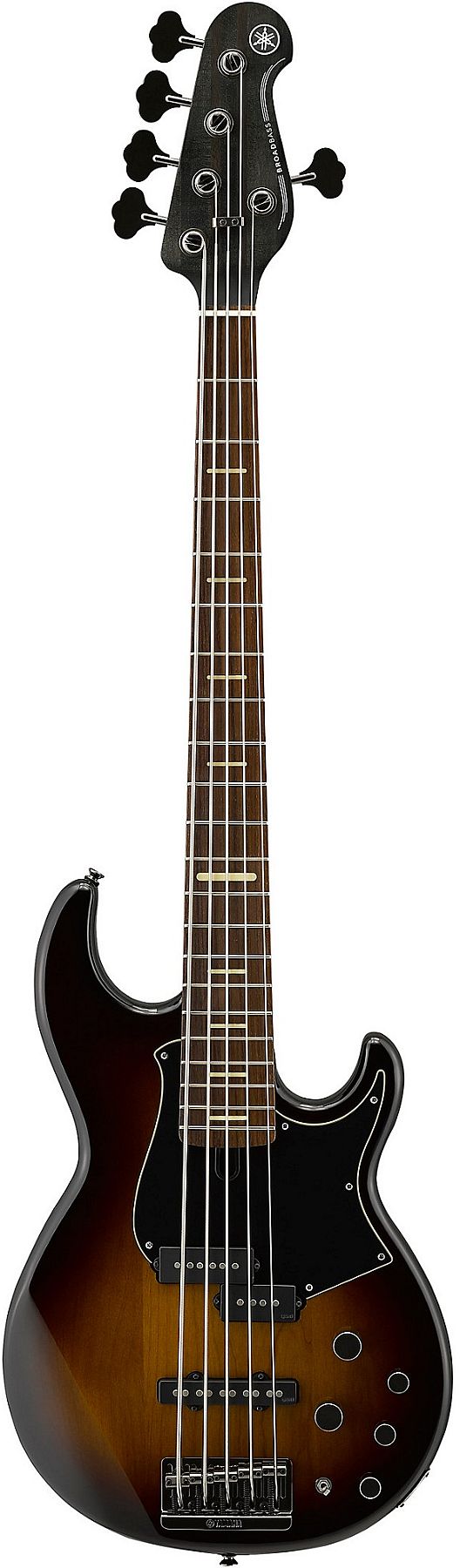 Yamaha BB735A DCS 5-String RH Electric Bass with Gig Bag-Dark Coffee Sunburst