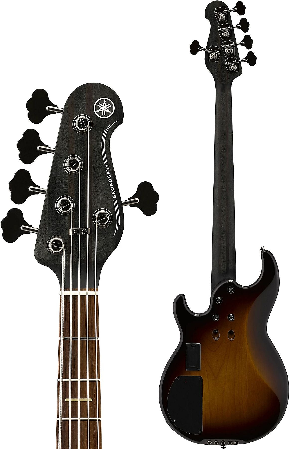 Yamaha BB735A DCS 5-String RH Electric Bass with Gig Bag-Dark Coffee Sunburst