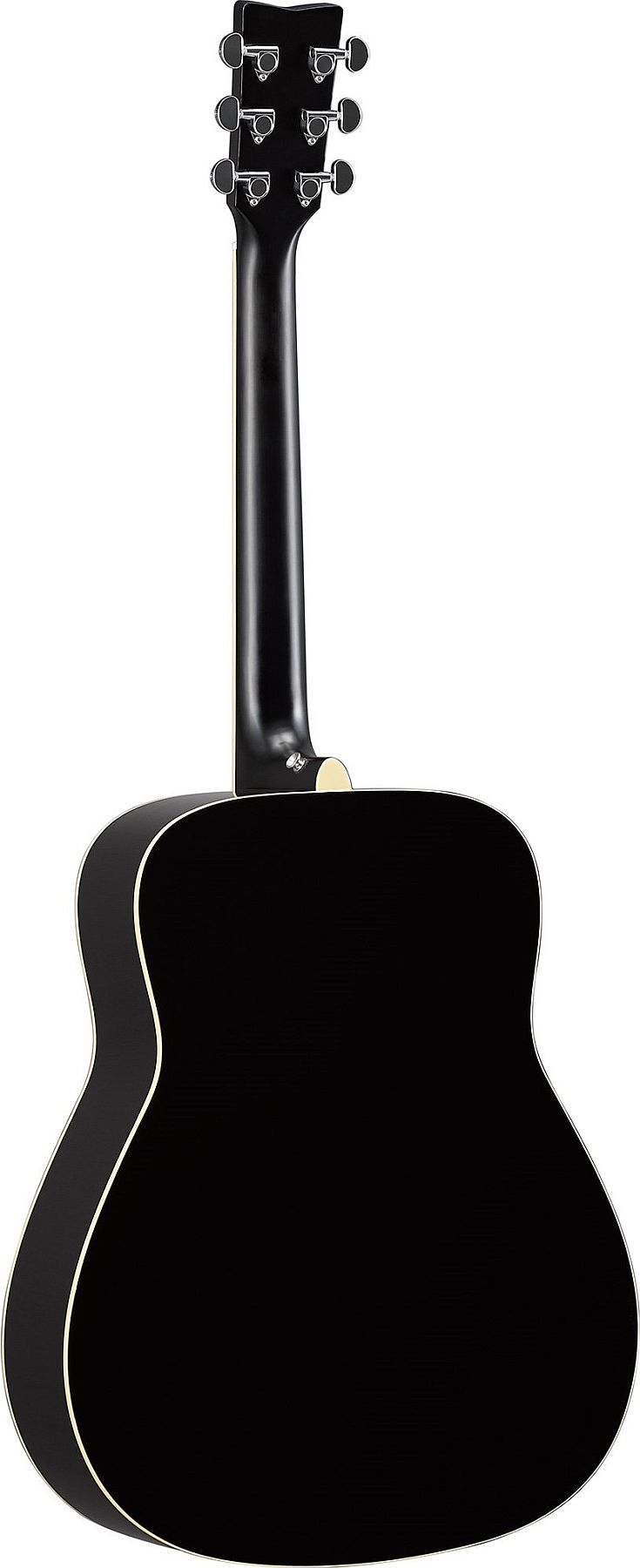 Yamaha FGTA BL TransAcoustic Dreadnought 6-String RH Acoustic Electric Guitar with Effects-Black