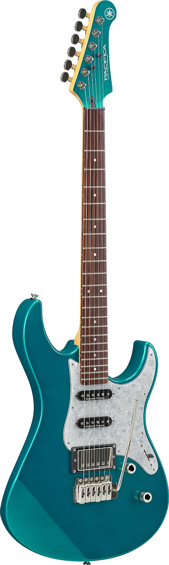 Yamaha PAC612VIIX TGM Pacifica 6-String RH Electric Guitar-Teal Green Metallic
