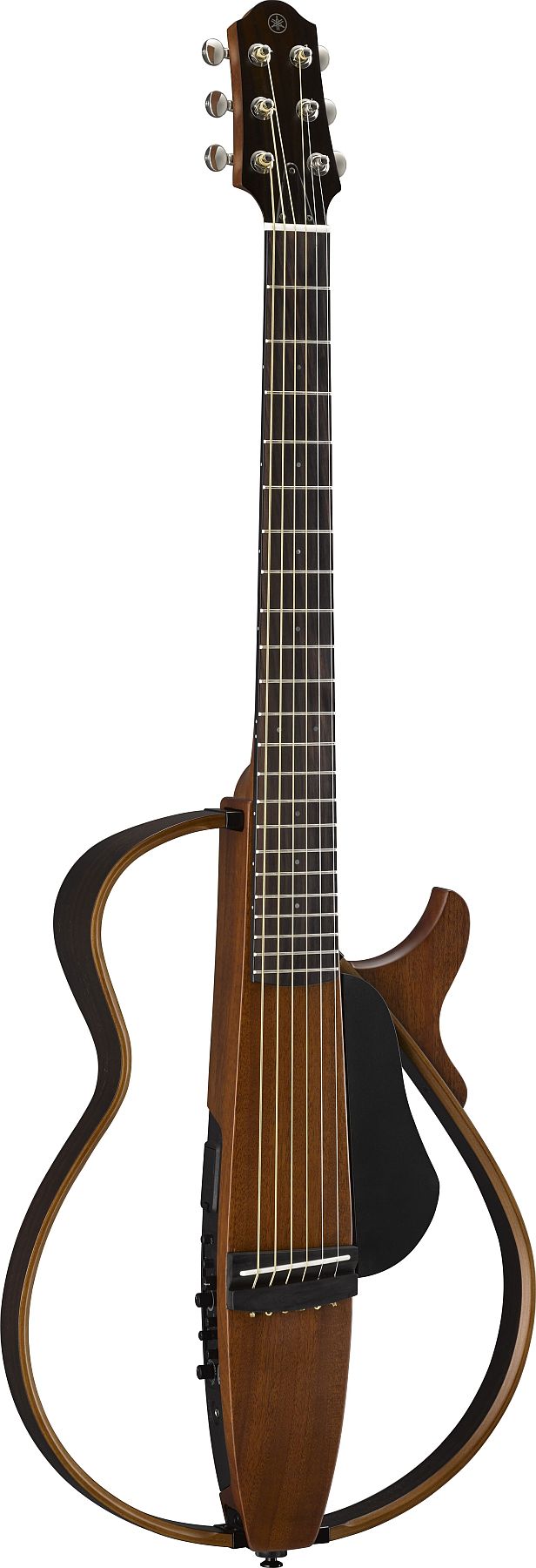 Yamaha SLG200S NT Silent Steel 6-String RH Acoustic Electric Guitar with Gig Bag-Natural
