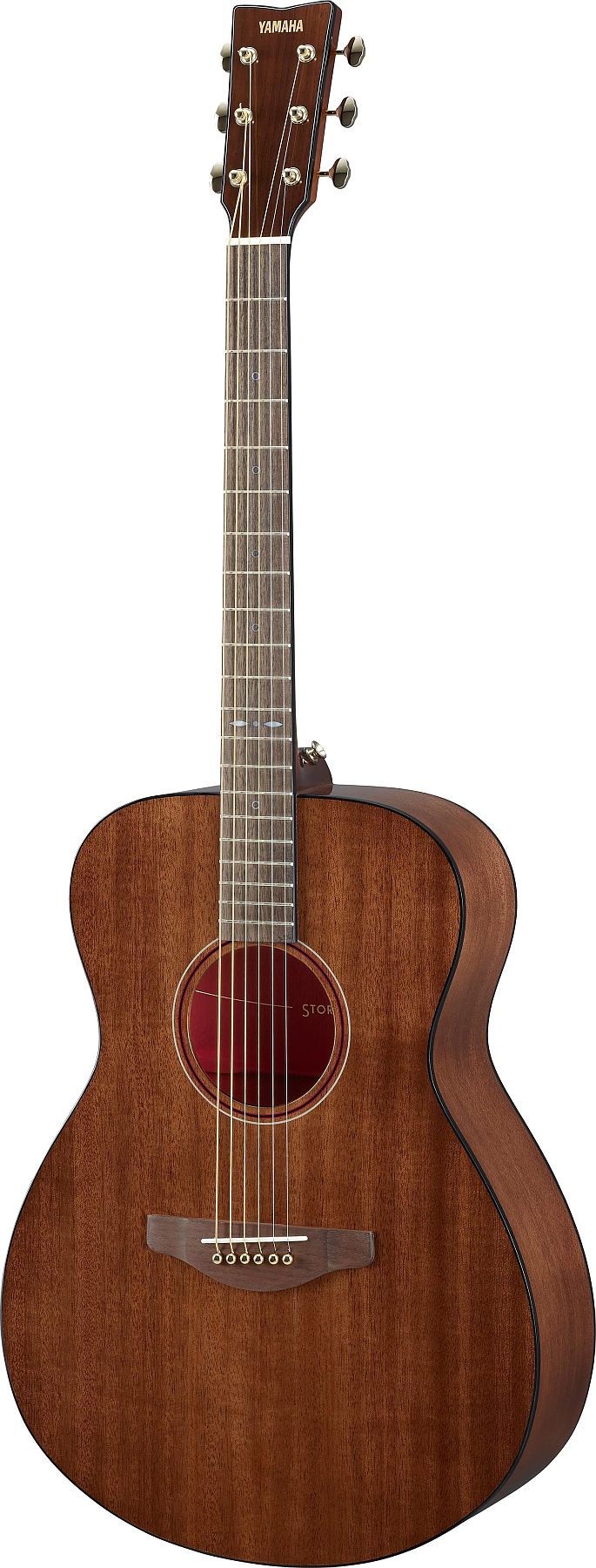 Yamaha STORIAIII Concert 6-String RH Acoustic Electric Guitar-Chocolate Brown