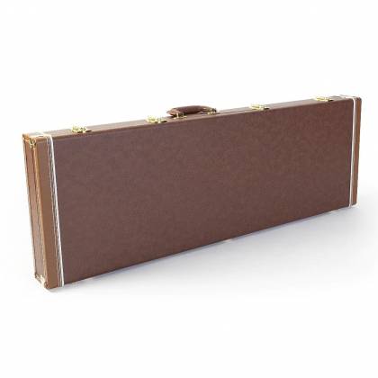 Yamaha Deluxe Rectangular Hard Case for Electric Bass - Brown