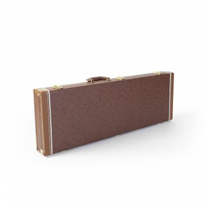 Yamaha Deluxe Rectangular Hard Case for Electric Guitars - Brown