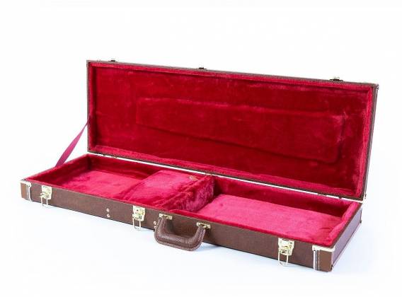 Yamaha Deluxe Rectangular Hard Case for Electric Guitars - Brown