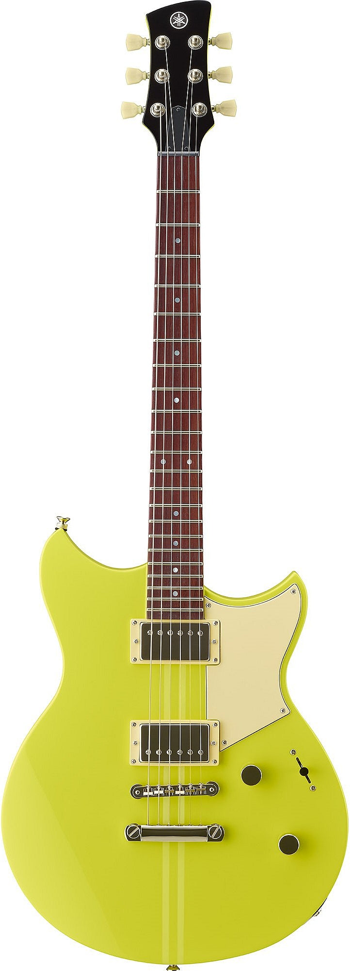 Yamaha RSE20 NY 6-String RH Revstar Element Electric Guitar – Neon Yellow
