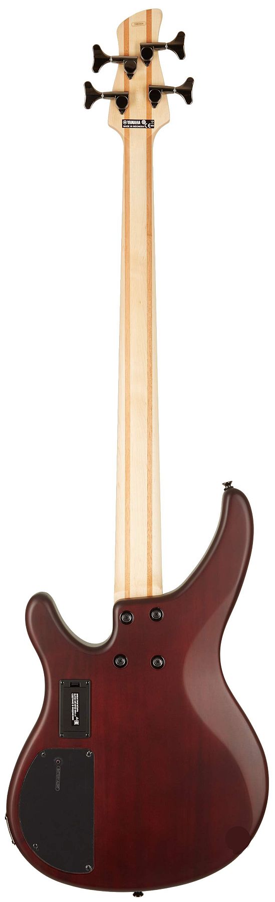 Yamaha TRBX504 TBN 500 Series 4-String RH Electric Bass-Translucent Brown