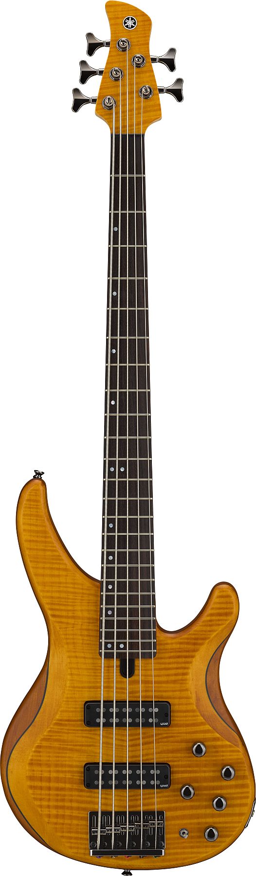 Yamaha TRBX605FM MAM 600 Series 5-String RH Electric Bass-Matte Amber