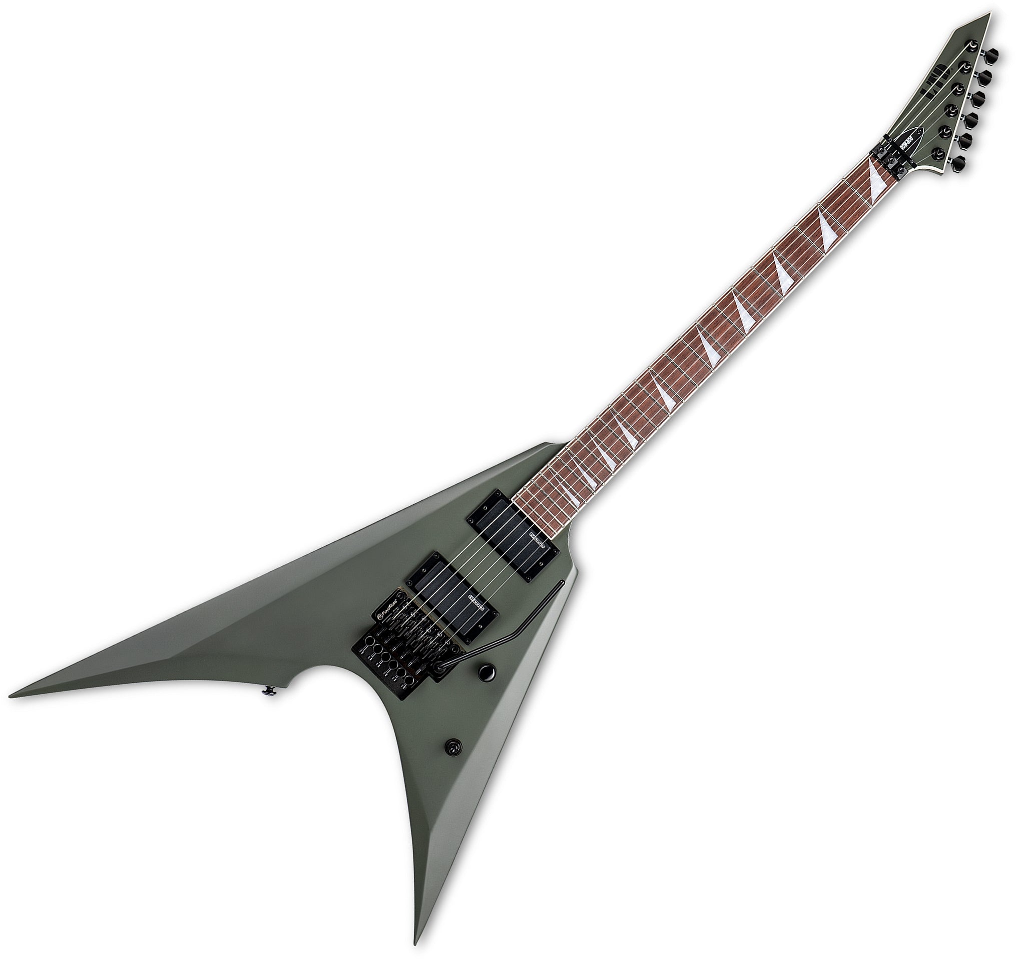 ESP Guitars LARROW200MGS 6-String RH LTD Arrow 200 Electric Guitar – Military Green Satin larrow-200-mgs