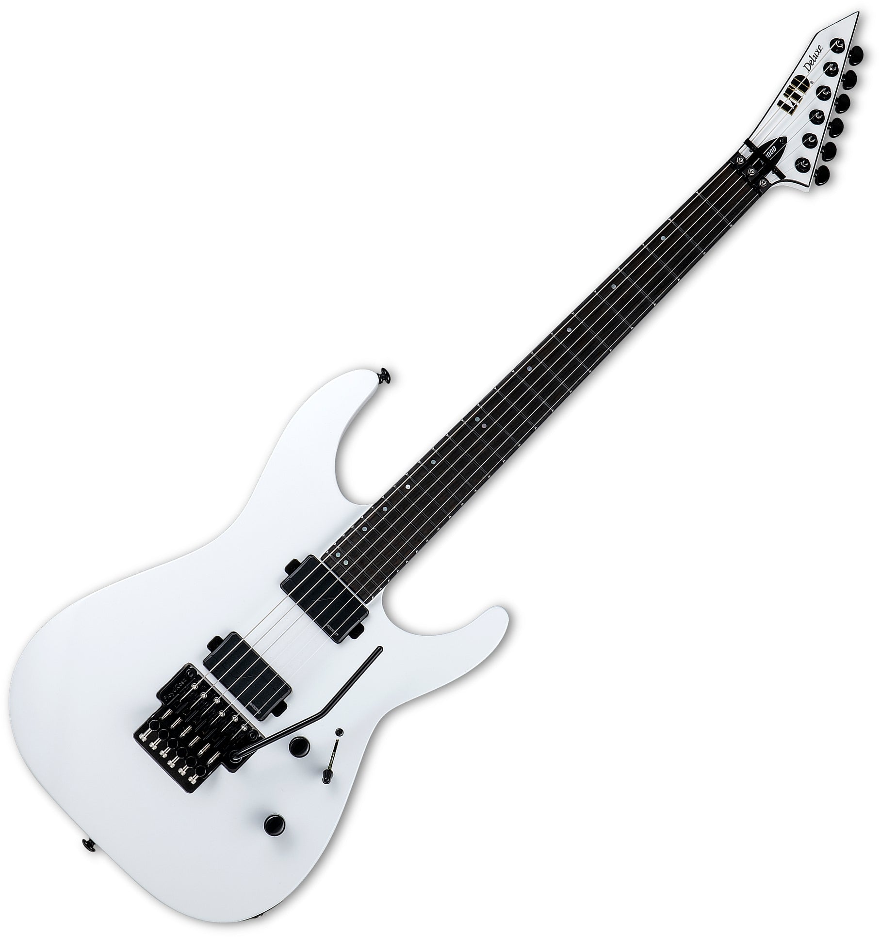 ESP Guitars LM1000SW 6-String RH LTD M-1000 Electric Guitar - Snow White lm-1000sw