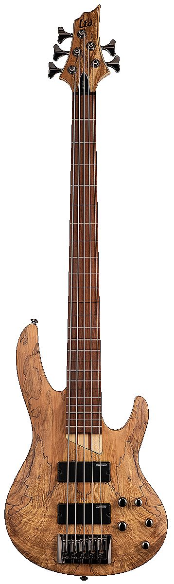 ESP Guitars LB205SMFLNS LTD B-205SM Multi Scale 5-string RH Fretless Electric Bass-Natural lb-205-smflns