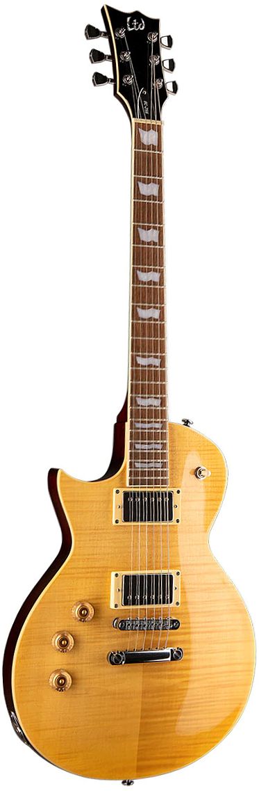 ESP Guitars LEC256VNLH LTD EC-256 Eclipse 6-String LH Electric Guitar-Vintage Natural lec-256-vn-lh