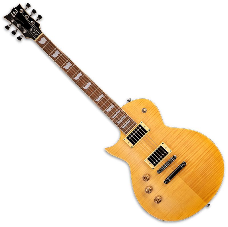 ESP Guitars LEC256VNLH LTD EC-256 Eclipse 6-String LH Electric Guitar-Vintage Natural lec-256-vn-lh
