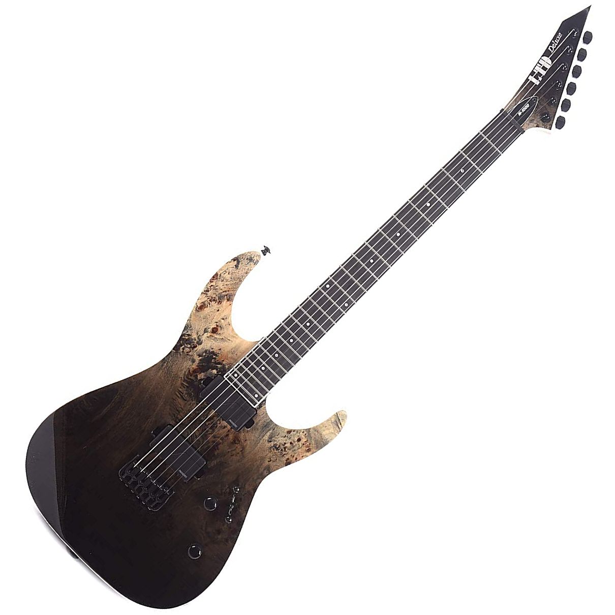 ESP Guitars LM1000HTBPBLKFD LTD Deluxe M Series M-1000 6-String RH Electric Guitar-Black Fade lm-1000-htbp-blk-fd