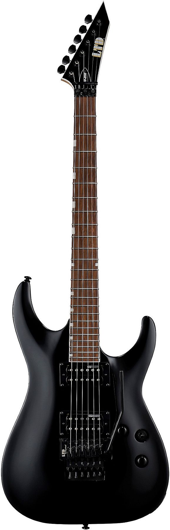 ESP Guitars LMH200BLK LTD MH-200 6-String RH Electric Guitar-Black lmh-200-blk
