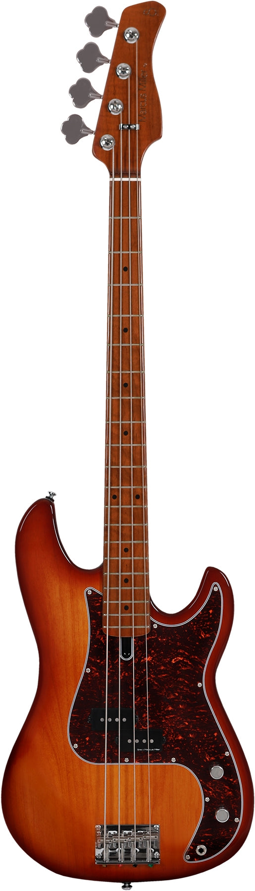 Sire Marcus Miller Alder P5 4 String RH Electric Bass - Tobacco Sunburst