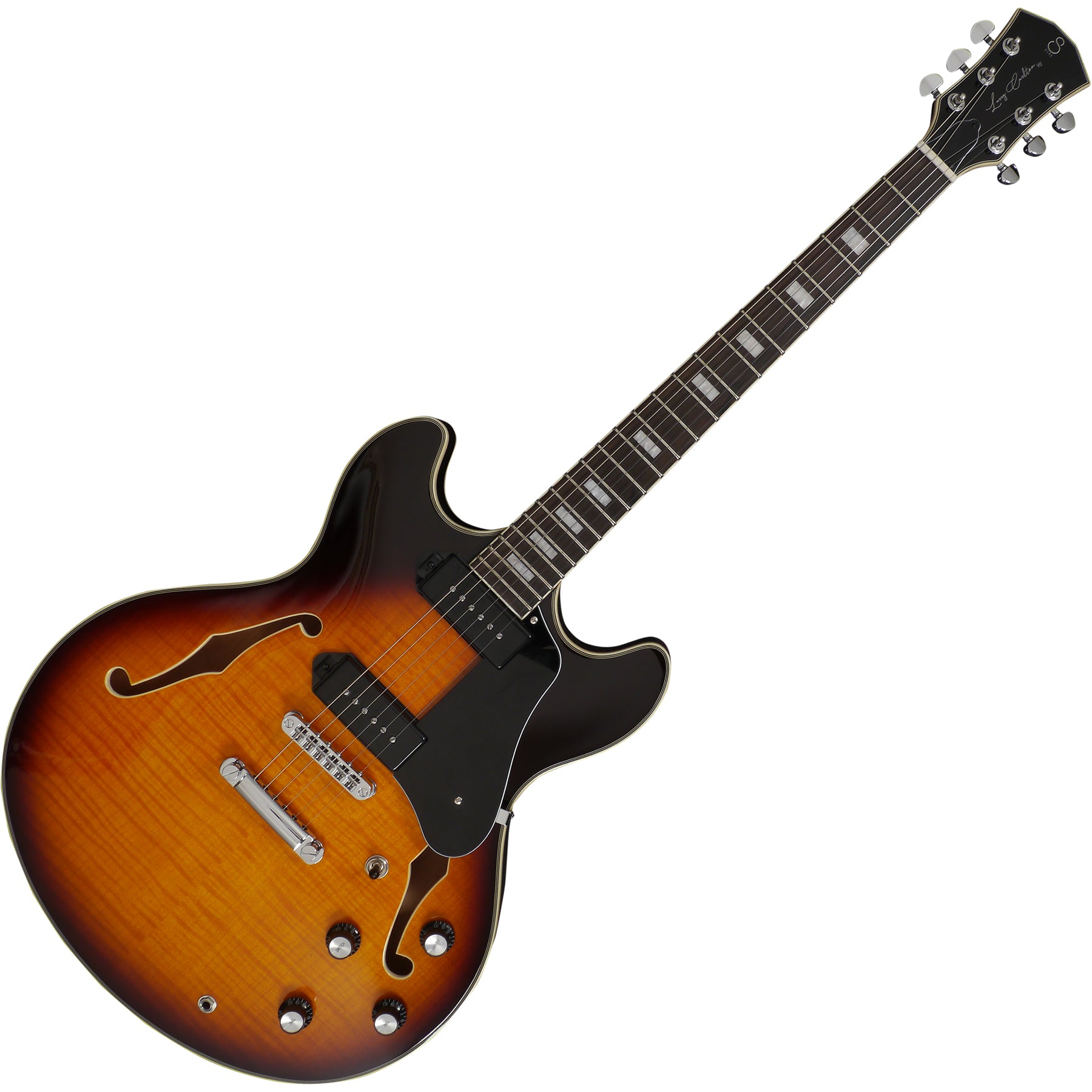 Sire Larry Carlton 6 String RH Semi-Hollowbody Guitar with P90 Pickups - Vintage Sunburst
