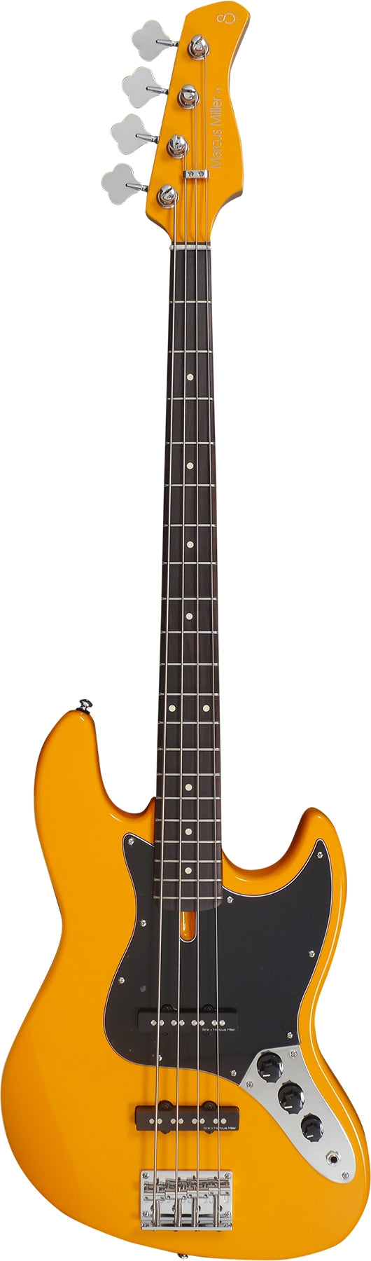 Sire Marcus Miller V3P Passive 4 String RH Electric Bass - Orange