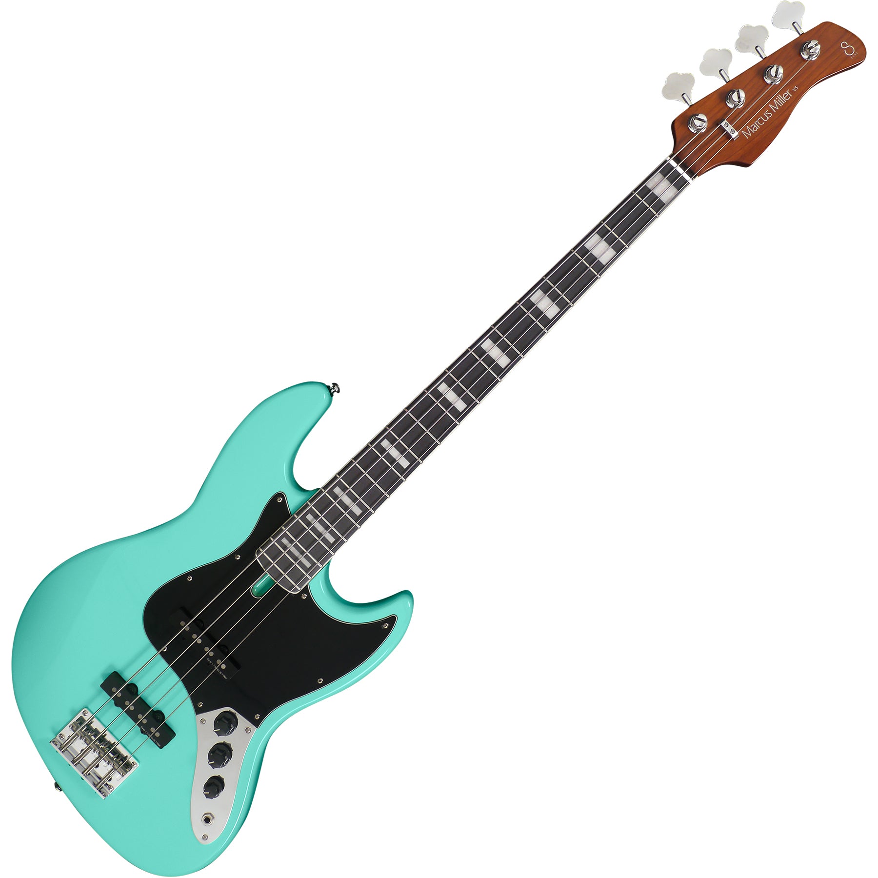 Sire Marcus Miller V5R Rosewood Passive 4 String RH Electric Bass - Mild Green