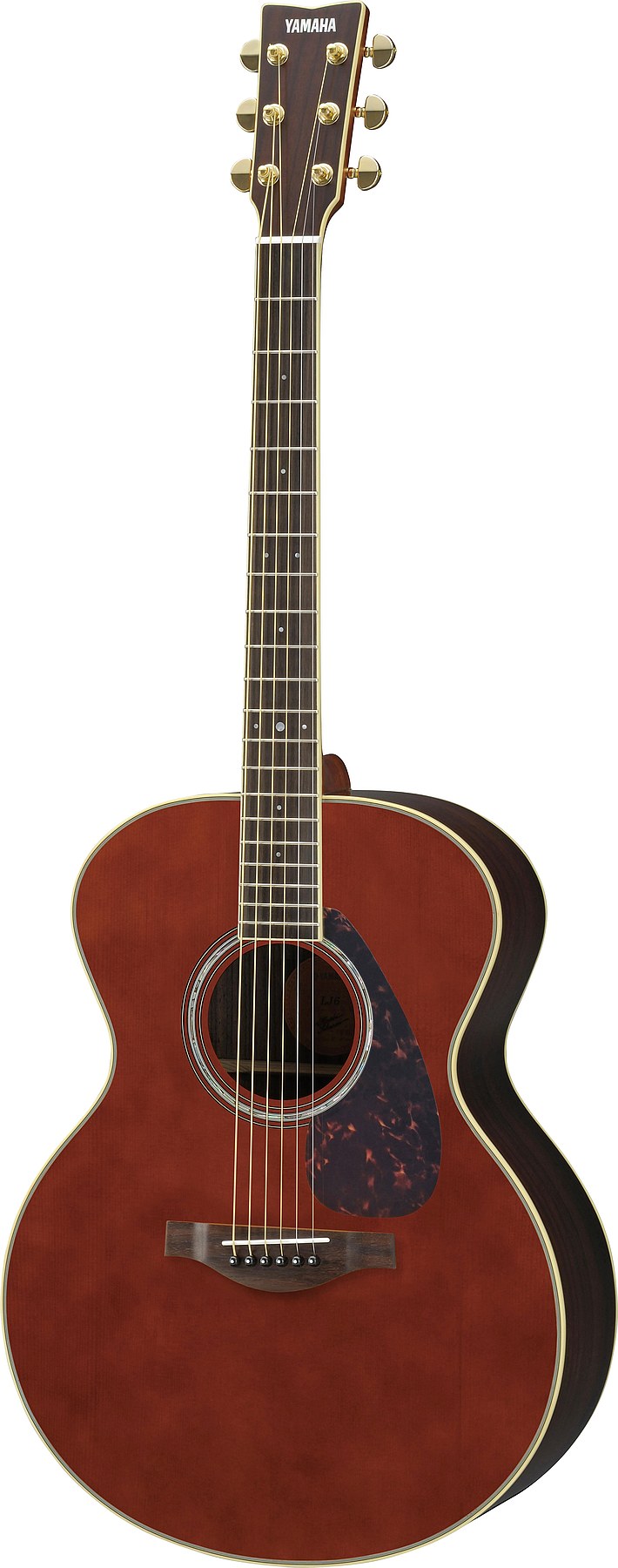 Yamaha LJ6ARE DT 6-String RH LJ6ARE Acoustic-Electric Guitar – Dark Tinted w/ Case