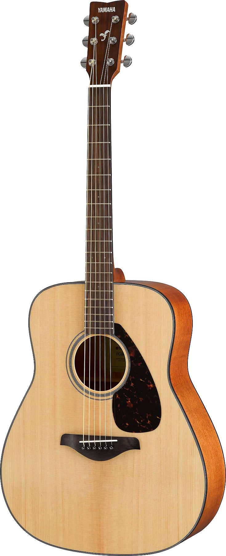 Yamaha FG800J FG Series 6-String RH Dreadnaught Style Acoustic Guitar - Natural