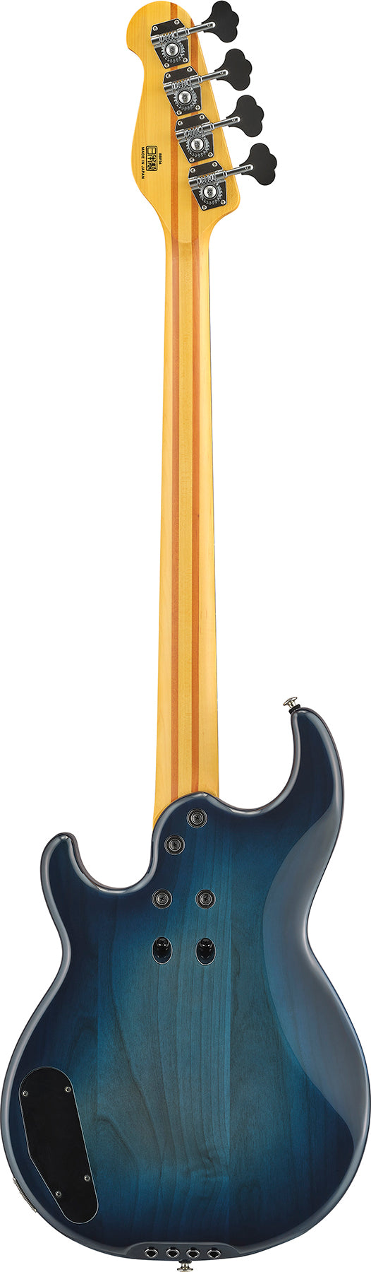 Yamaha BBP34II MBU BB Pro 34 Series Moonlight Blue 4 String RH Bass Guitar