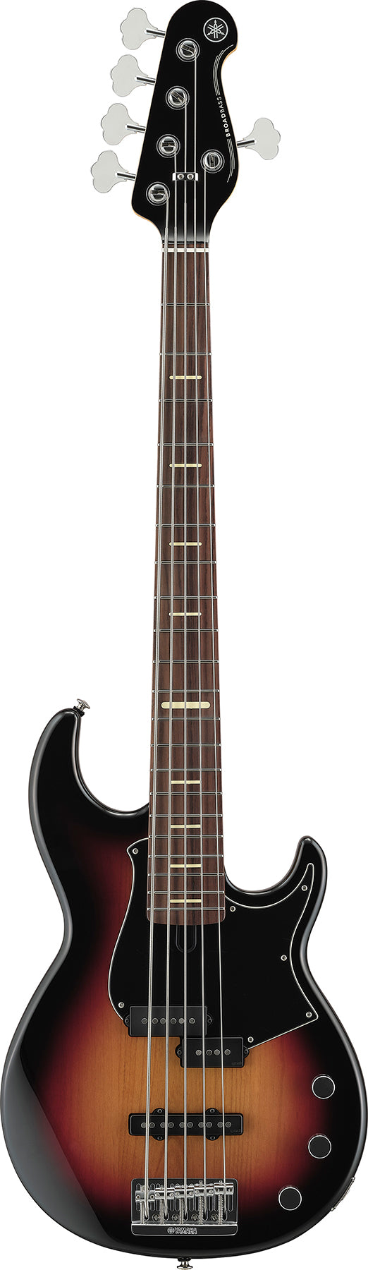 Yamaha BBP35II VS BB Pro 35 Series Vintage Sunburst 5 String RH Bass Guitar with hardshell