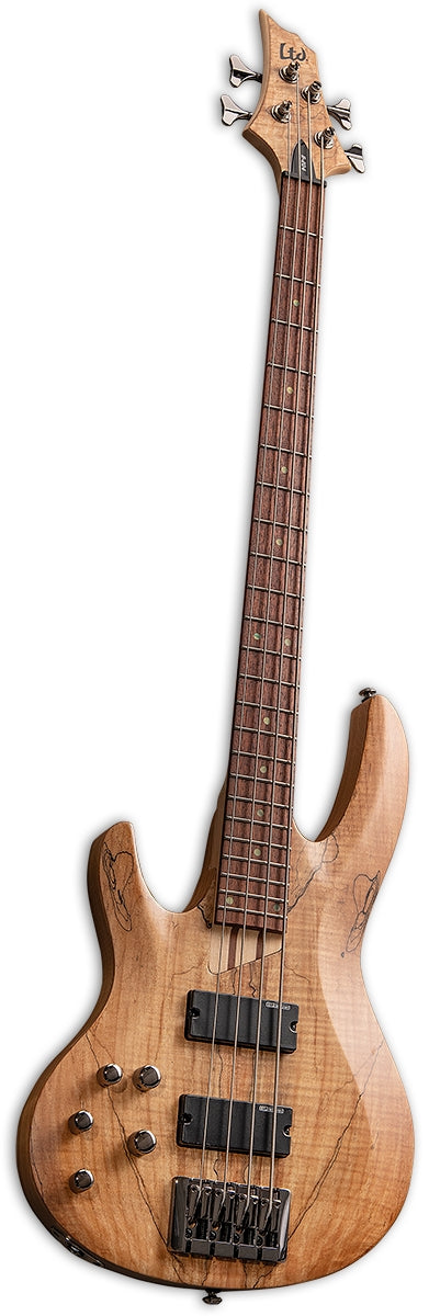 ESP Guitars LB204SMNSLH 4 String LH LTD B-204SM Series Bass Guitar - Natural Satin