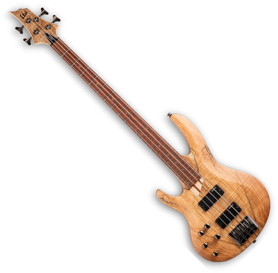 ESP Guitars LB204SMNSLH 4 String LH LTD B-204SM Series Bass Guitar - Natural Satin