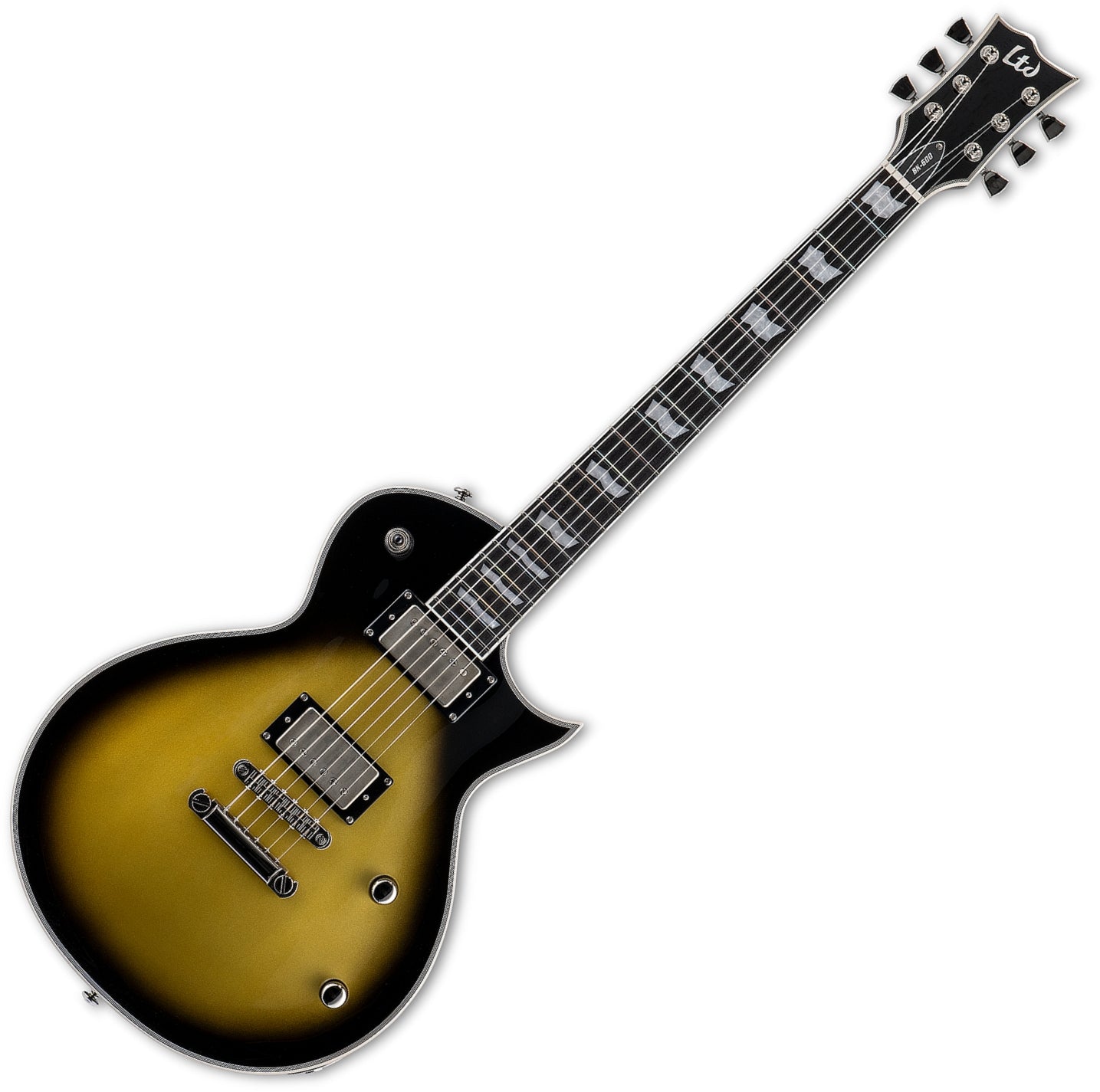ESP Guitars LBK600VSSB Bill Kelliher Signature 6 String RH LTD BK-600 Series Electric Guitar - Vintage Silver Sunburst w/ Case