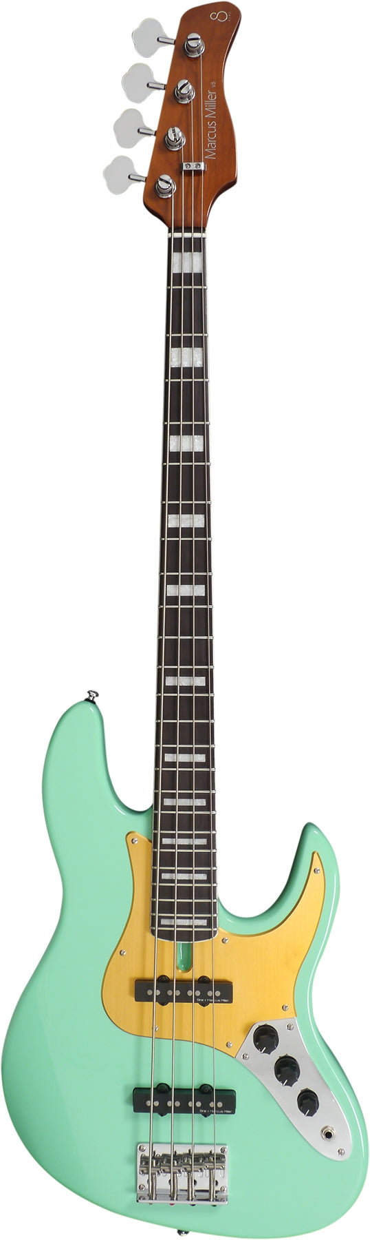 Sire Marcus Miller V5 24 Fret Passive 4 String RH Electric Bass - Mild Green