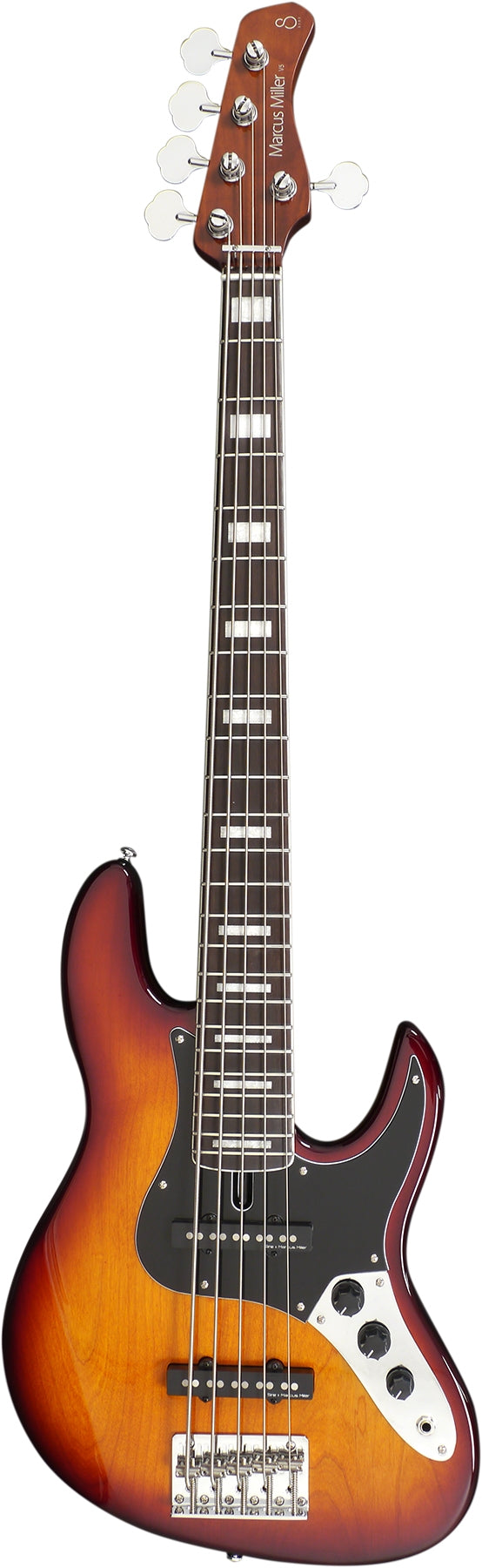 Sire Marcus Miller V5 24 Fret Passive 5 String RH Electric Bass - Tobacco Sunburst