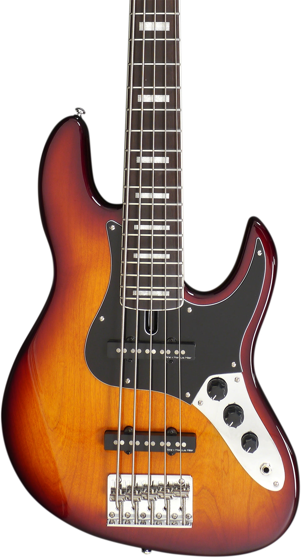Sire Marcus Miller V5 24 Fret Passive 5 String RH Electric Bass - Tobacco Sunburst