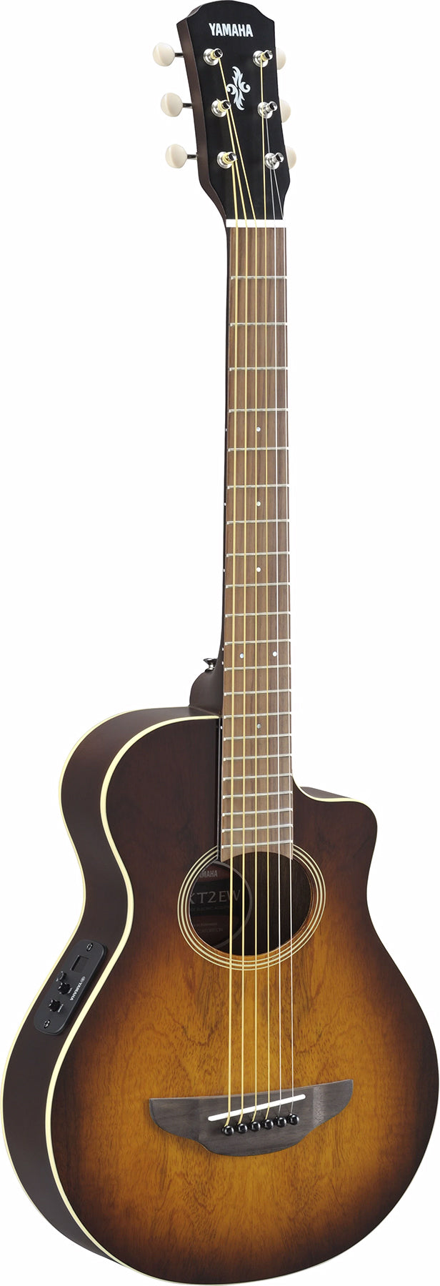 Yamaha APXT2EW TBS APXT Series 3/4 Size Exotic Wood Tobacco Brown Sunburst 6 String RH Acoustic Electric Guitar with Gigbag