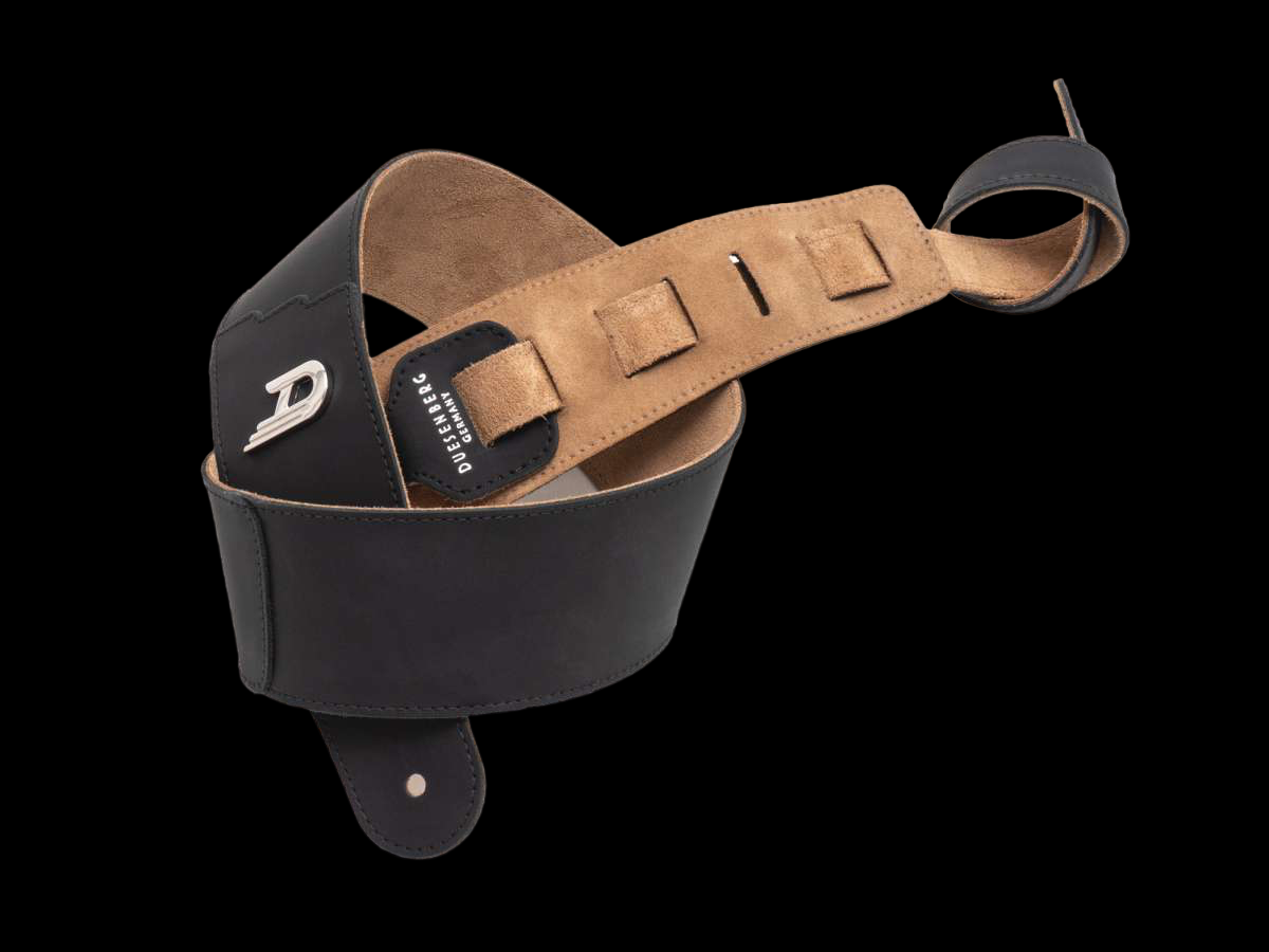 Duesenberg 3-Step Guitar Strap (Standard Edition) - 186cm – length adjustment and suede backing