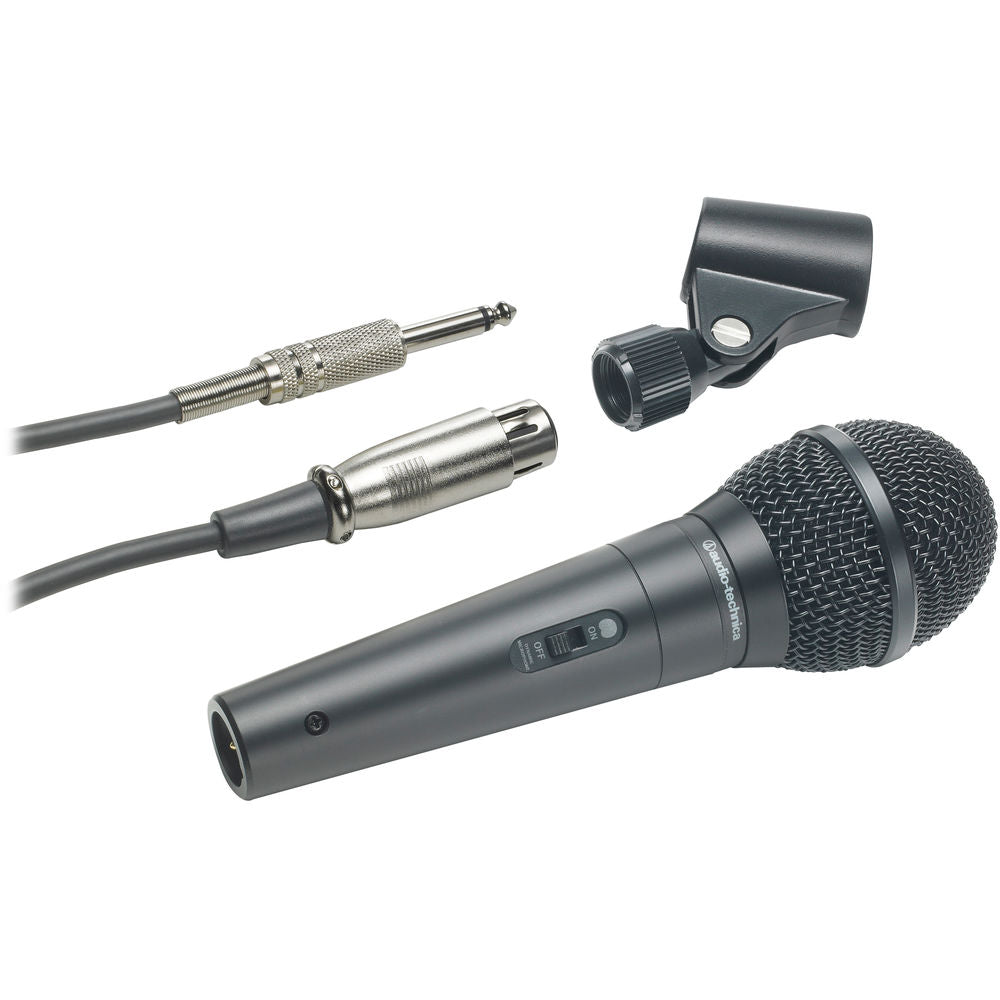 Audio-Technica ATR1300X Unidirectional Dynamic Microphone with detachable XLR to 1/4" jack cable