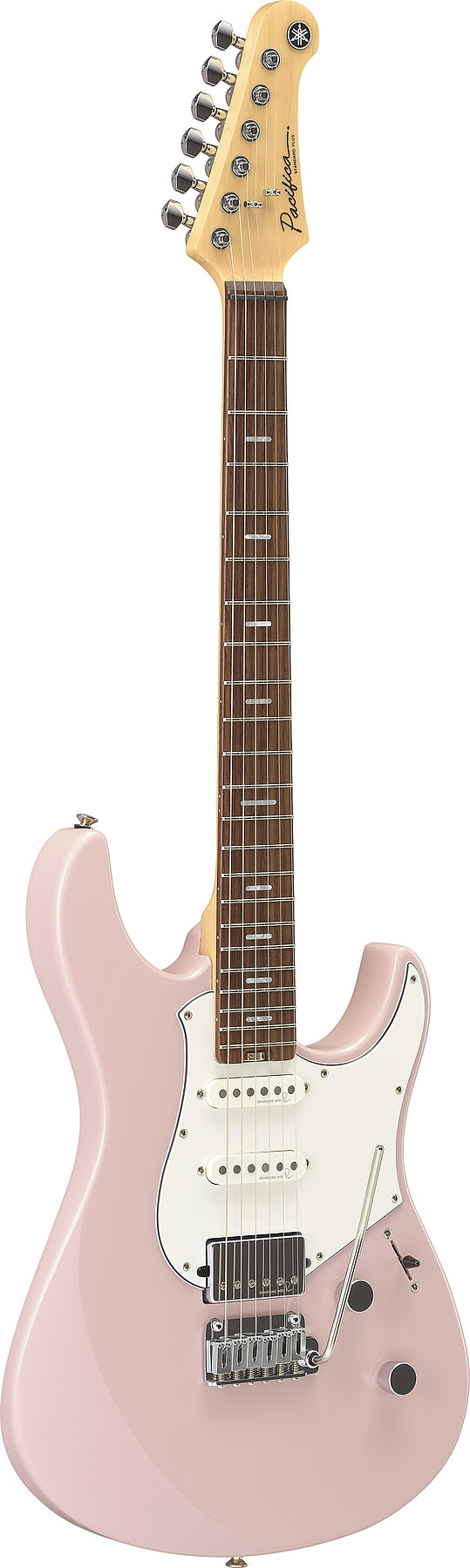 Yamaha PACS+12 ASP 6-String RH Pacifica Standard Plus Solidbody Electric Guitar w/ Rosewood Fingerboard – Ash Pink