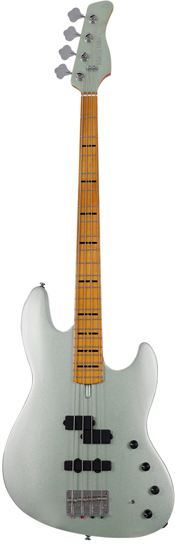 Sire Marcus Miller Signature U7 Series 4 String RH Electric Bass - Surf Green Metallic