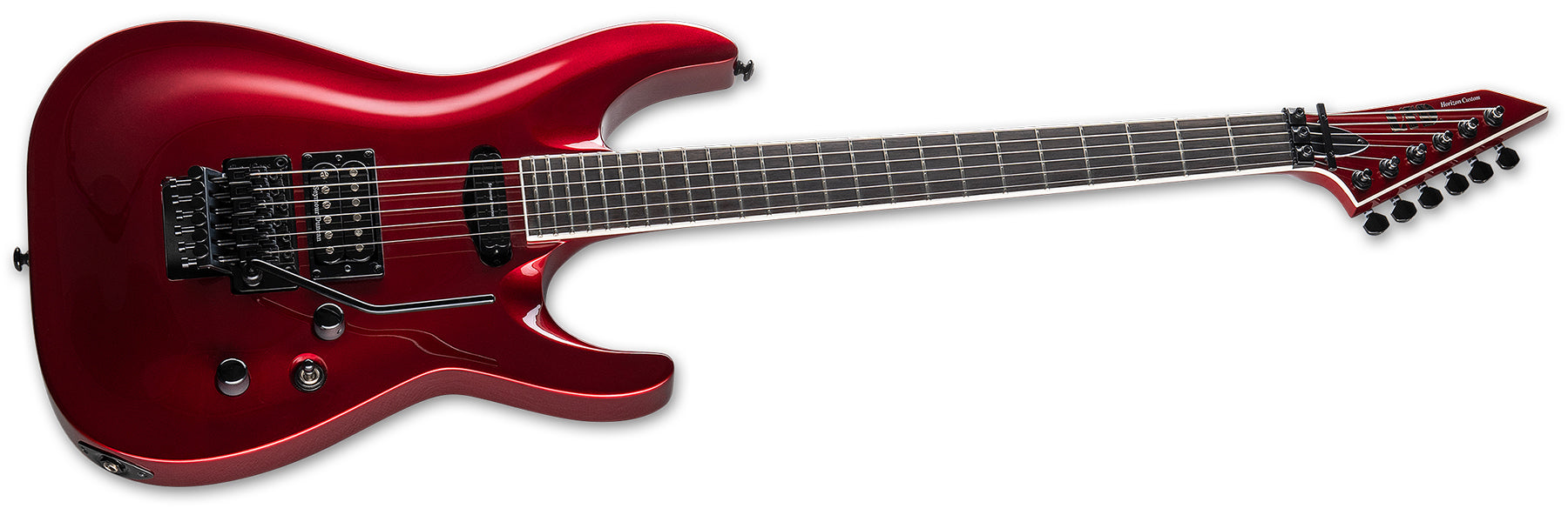 ESP Guitars LHORIZONCTM87CAR Horizon Custom 87 LTD 6 String RH Electric Guitar - Candy Apple Red
