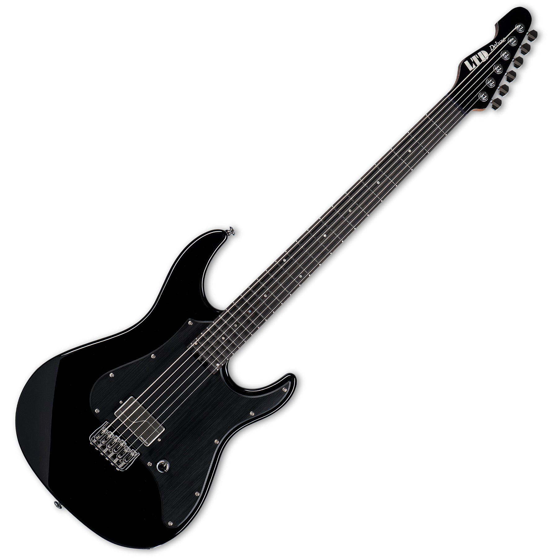 ESP Guitars LSN1BHTBLK SN-1 HT LTD Deluxe Baritone 6 String RH Electric Guitar - Black