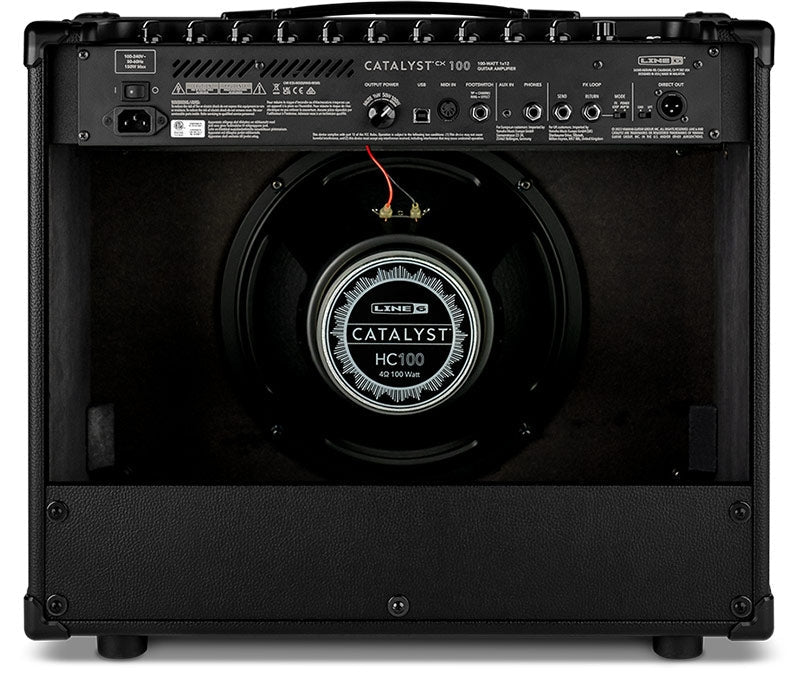 Line 6 CATALYST CX 100 Dual-Channel 100 Watts Combo Amplifier - 12in
