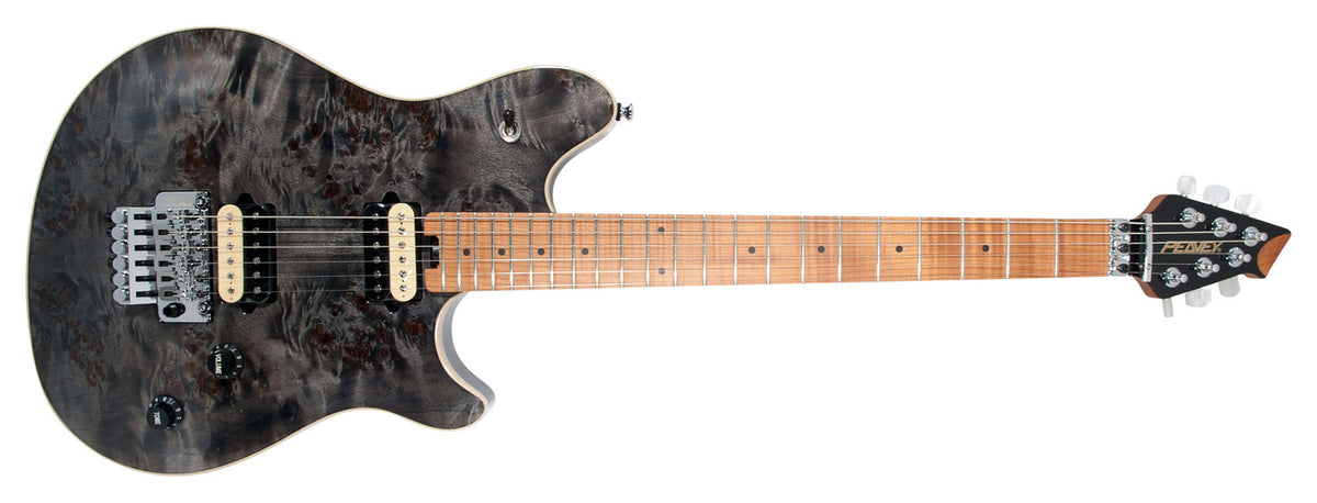 Peavey HP 2® Poplar Burl RM Transparent Black Electric Guitar - additional view