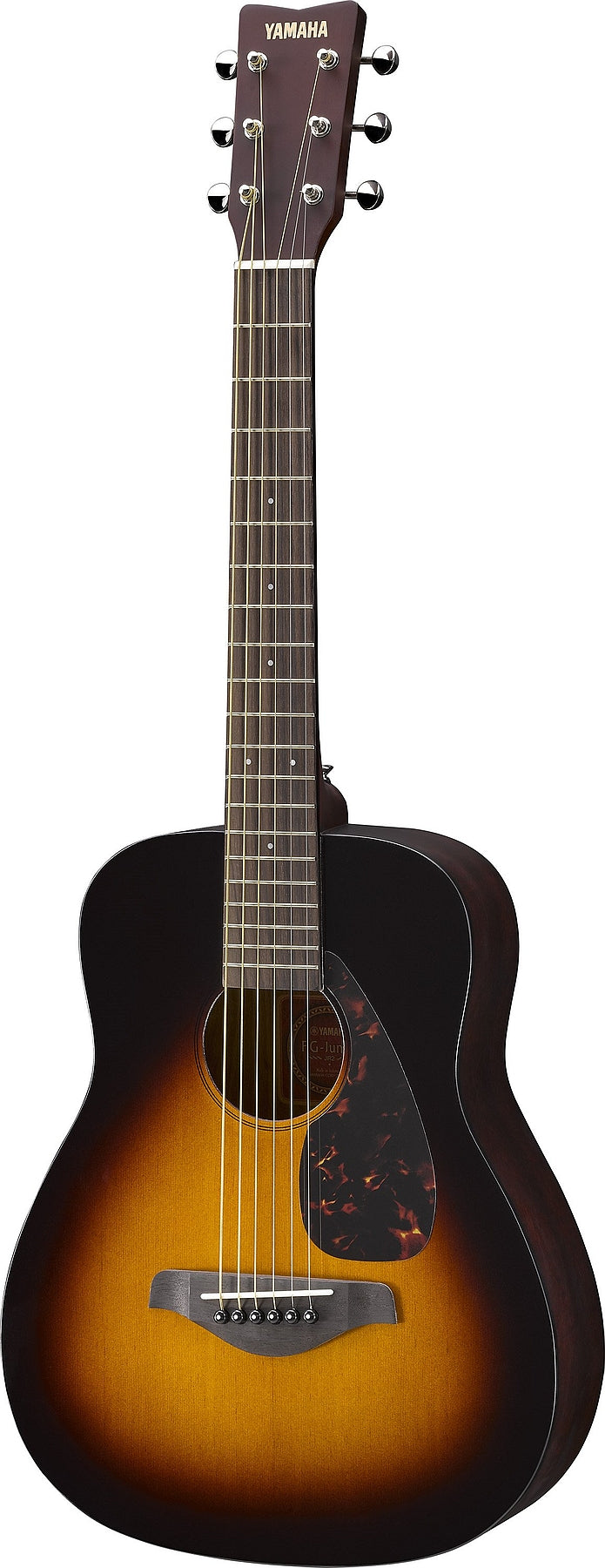 Yamaha JR2 TBS 6 String RH Compact 3/4 Size FG Body Acoustic Guitar with Gigbag - Tobacco Brown Sunburst