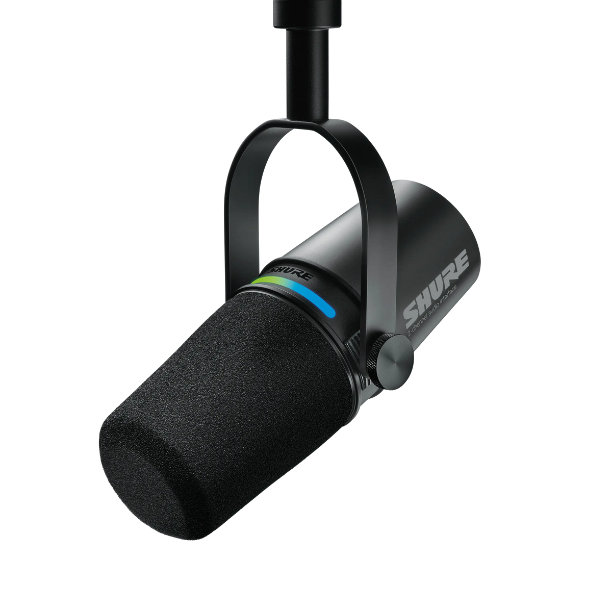 Shure MV7I - 2-Channel USB Microphone and Audio Interface - Black - product view 1