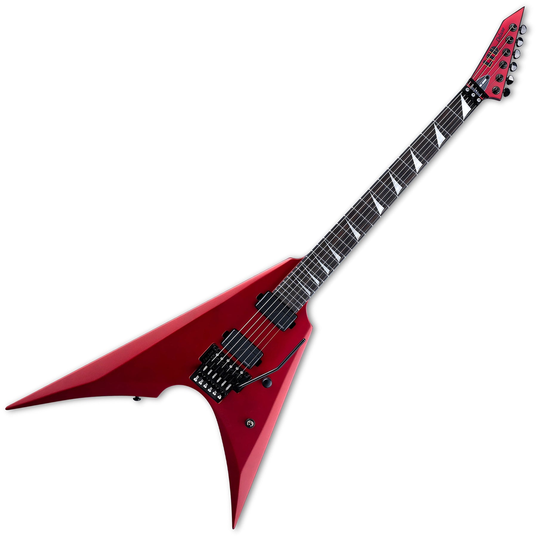 ESP Guitars LARROW1000CARSF LTD Arrow 1000 Series 6 String RH Electric Guitar - Candy Apple Red Satin
