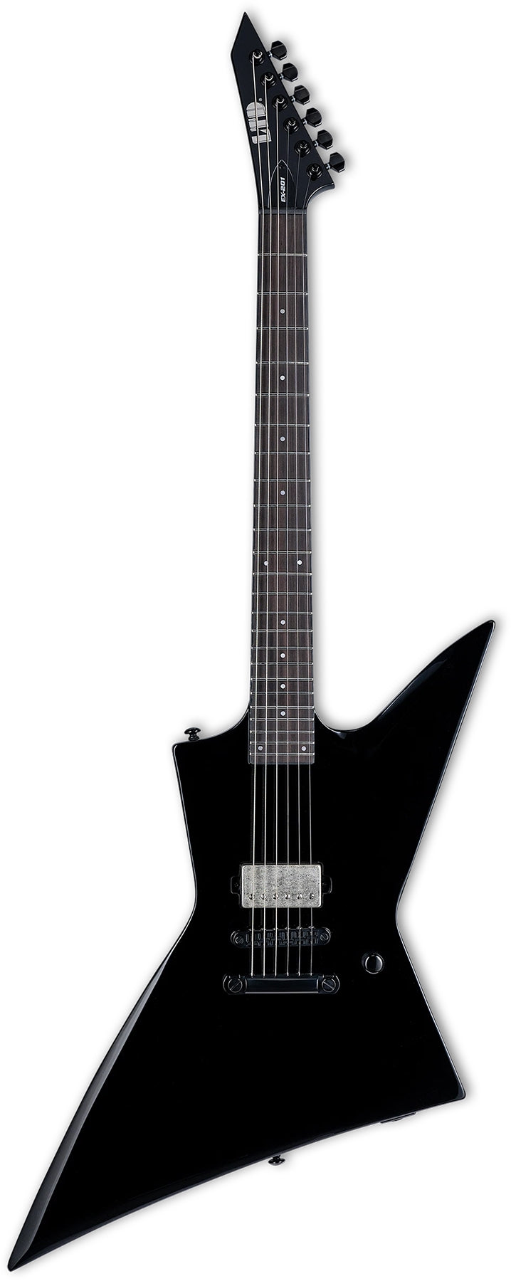 ESP Guitars LEX201BLK LTD EX-201 6 String RH Electric Guitar - Black Gloss