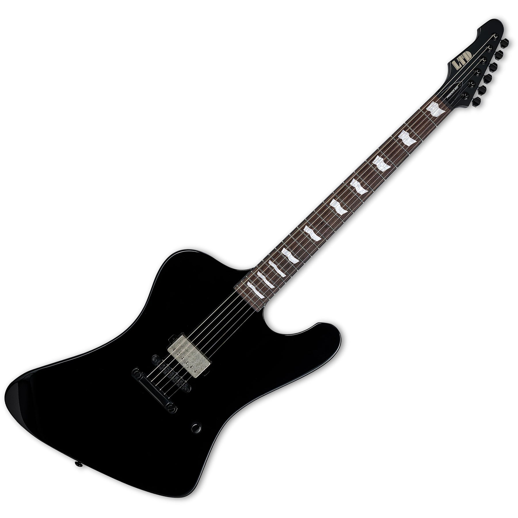 ESP Guitars LPHOENIX201BLK LTD Phoenix-201 6 String RH Electric Guitar - Black Gloss