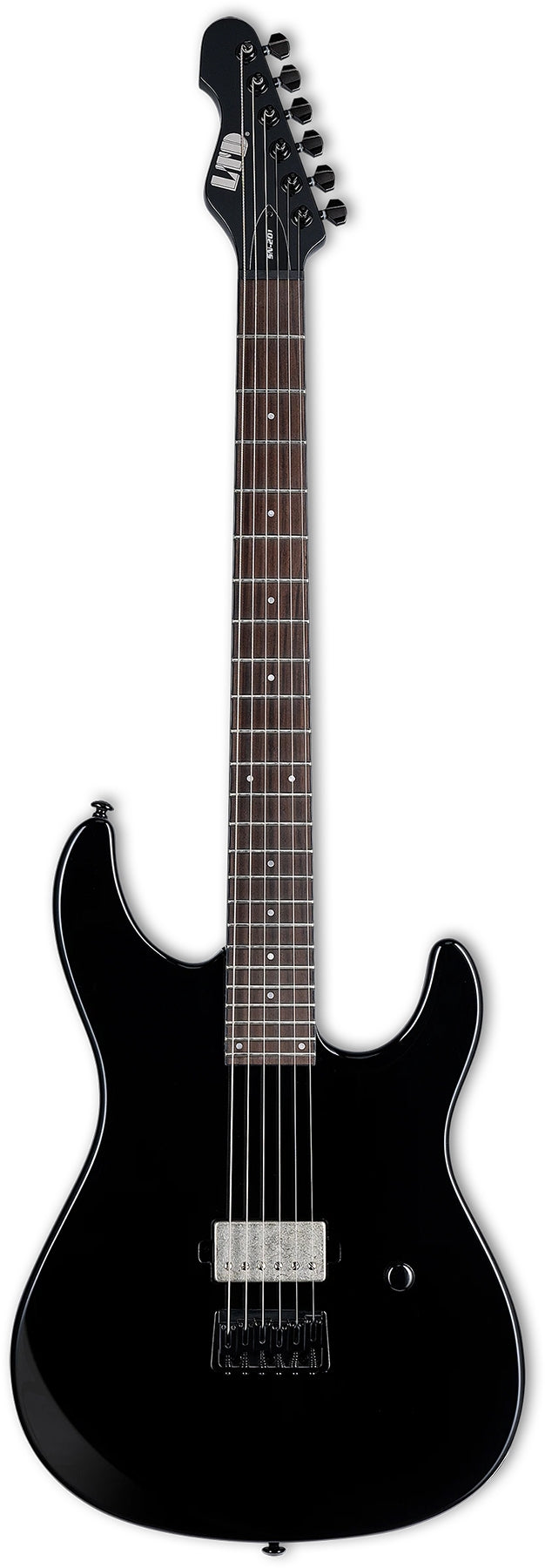 ESP Guitars LSN201HTBLK LTD SN-201HT 6 String RH Electric Guitar - Black Gloss