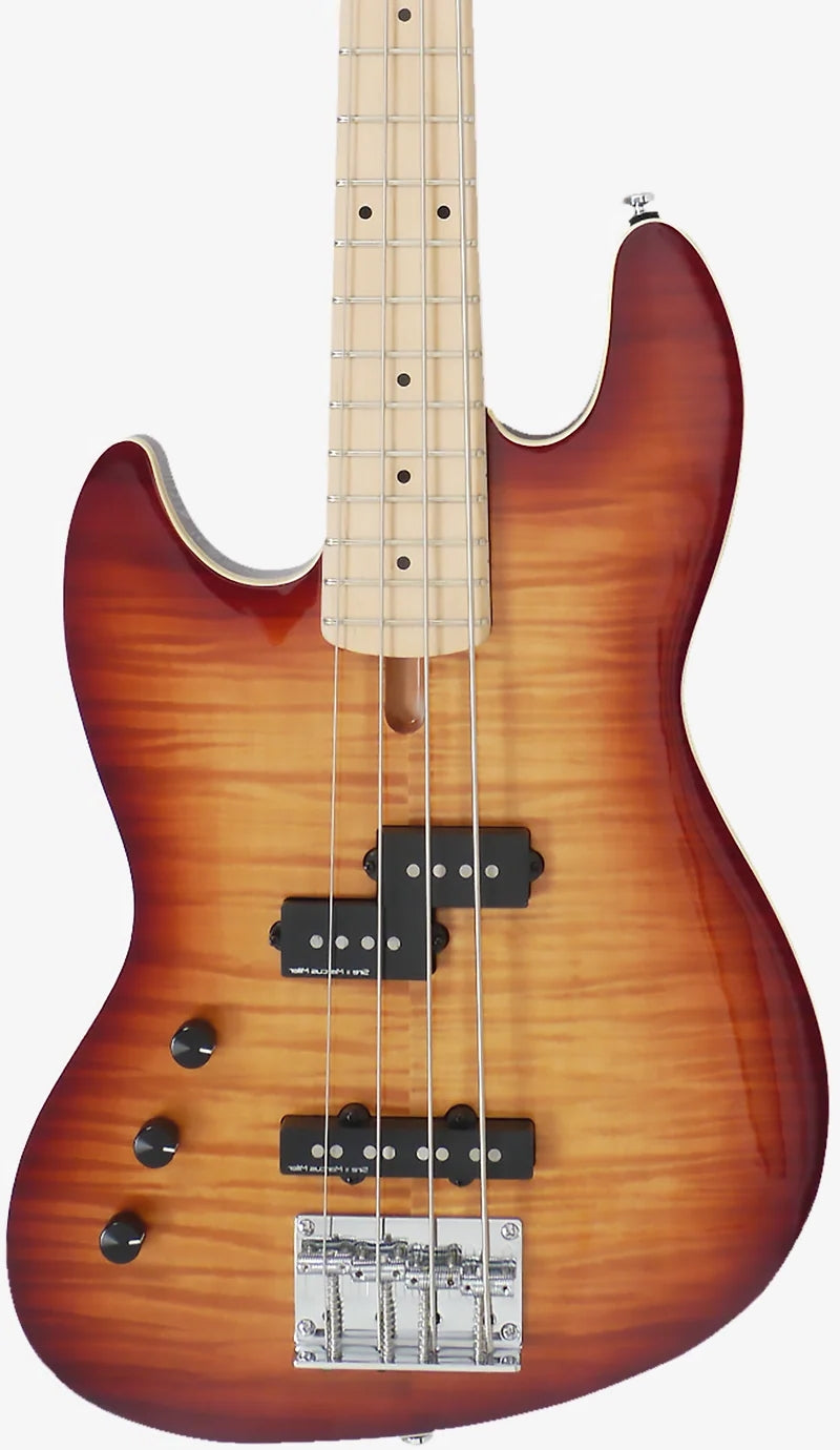 Sire Marcus Miller Signature 4 String LH Electric Bass - Tobacco Sunburst