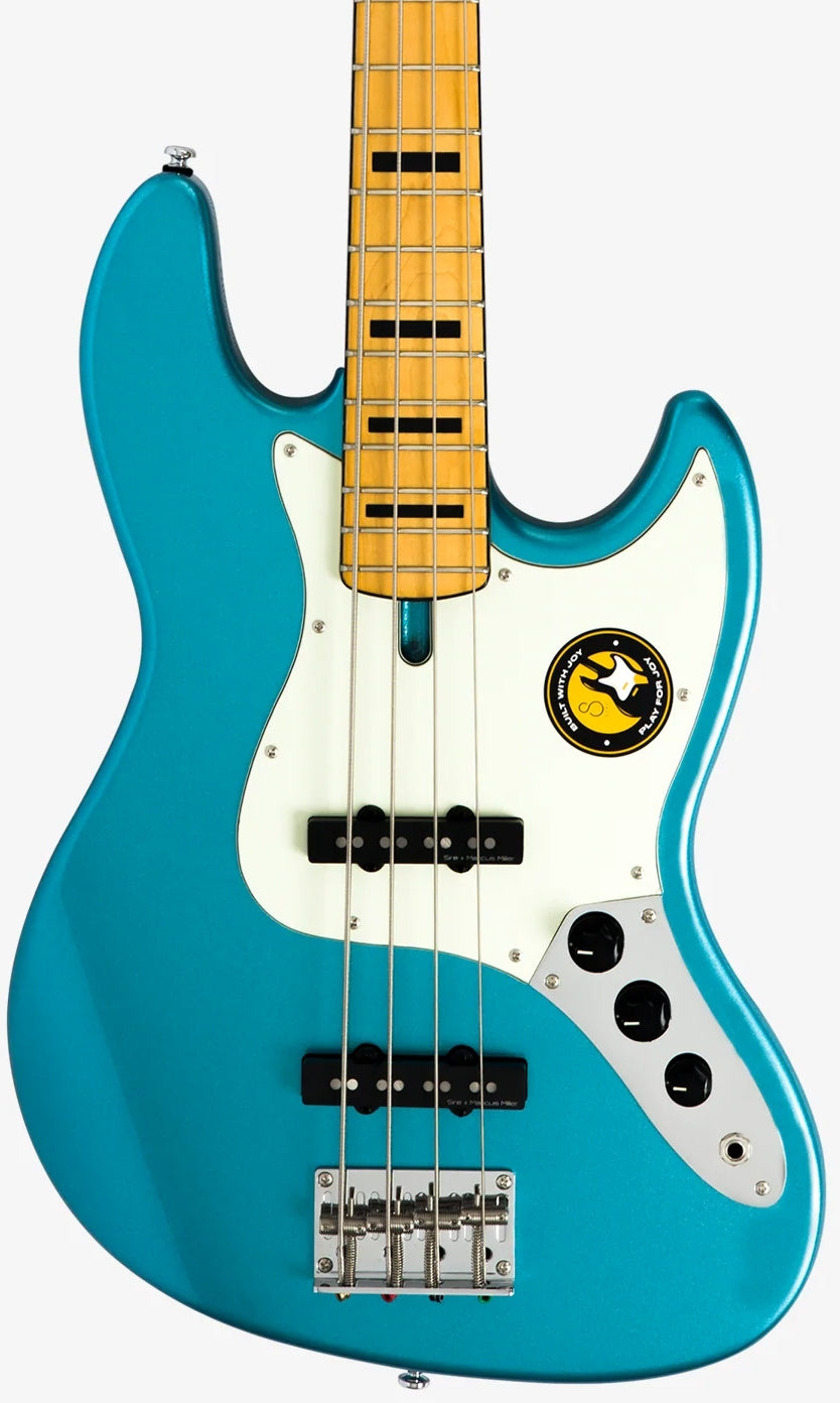 Sire Marcus Miller Signature 4 String RH Passive Electric Bass - Tide Pool
